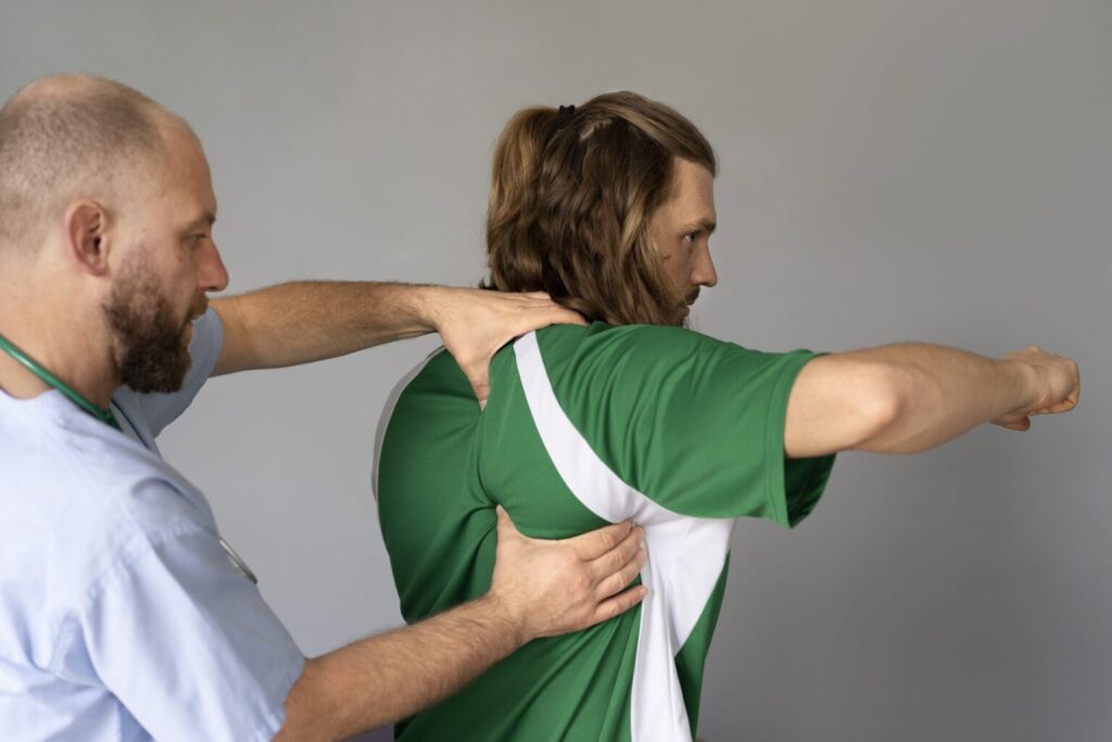 Side View Athlete Doing Physiotherapy Scaled 1 1536x1024 1 1024x683